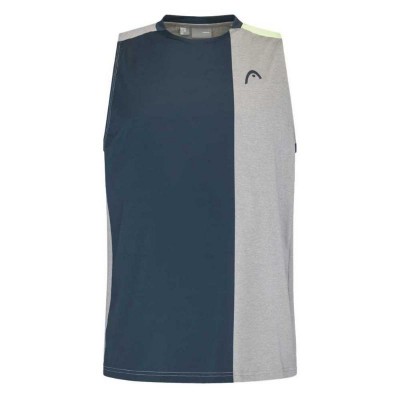 T-shirt Head Top Grigio Verde Pastello