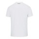 Camiseta Head Topspin Blanco Flamingo Stampa