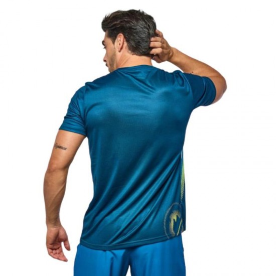 Camiseta JHayber Strap Azul Marinho