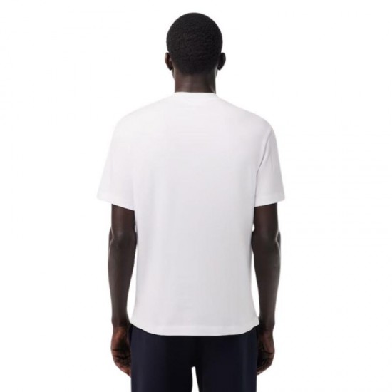 T-shirt Lacoste in cotone bianco