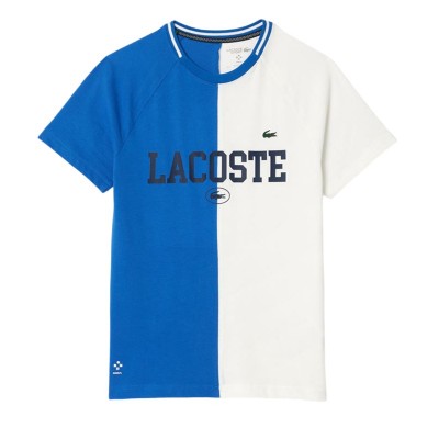 Lacoste Daniil Medvedev Maglietta Blu Bianco