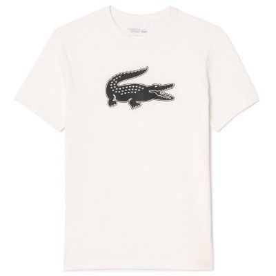 Lacoste Sport T-Shirt Bianco Nero