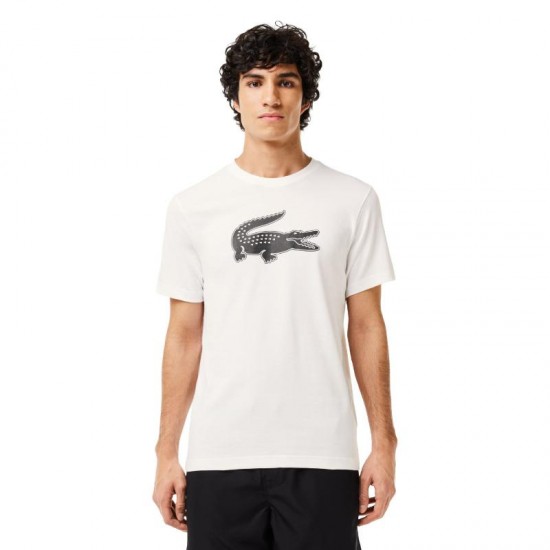 Lacoste Sport T-Shirt Bianco Nero