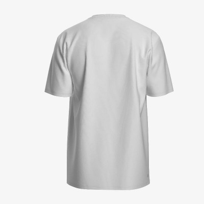 T-shirt Lacoste Sport Ricamo Blanco Logo Verde