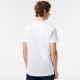 T-shirt Lacoste Sport Brand Contraste Branco