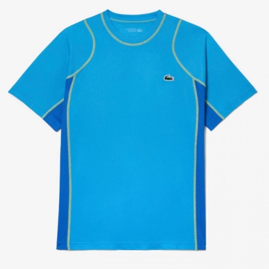 Camiseta Lacoste Sport Pique Azul