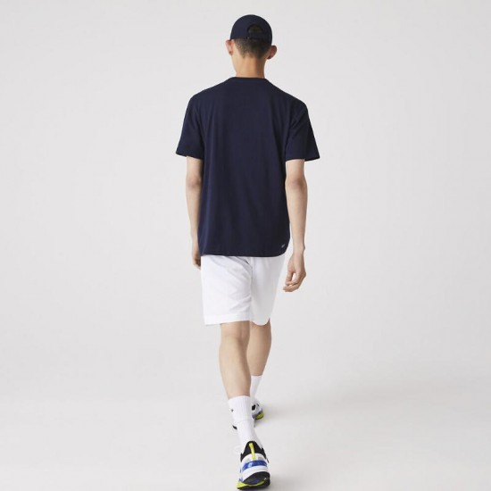 T-shirt Lacoste Sport Regular Fit Blu Navy