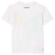 T-shirt Lacoste Sport Regular Fit Senza Cuciture Bianco Verde