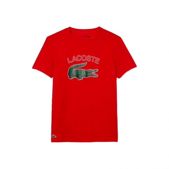 Camiseta do Lacoste Sport Vermelho