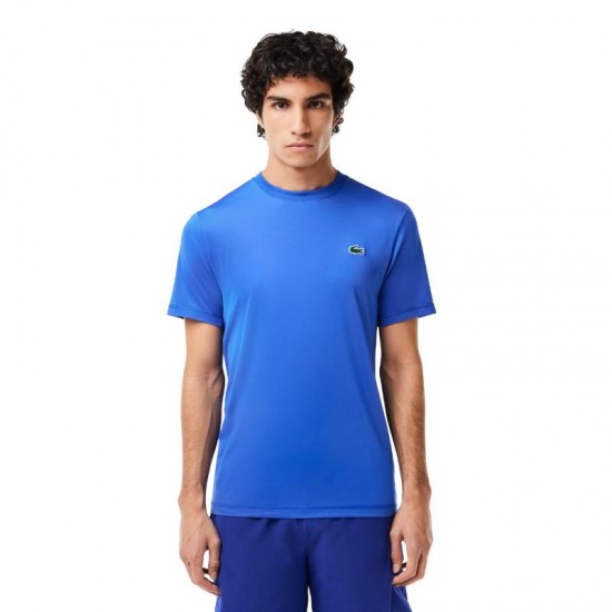 T-shirt Lacoste Sport Slim Fit Blu