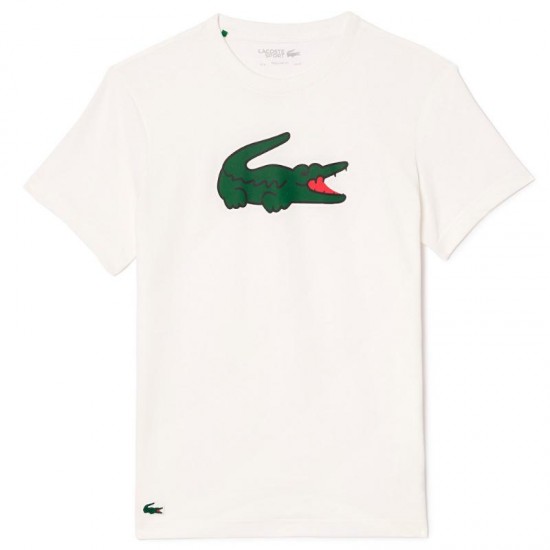 Lacoste Ultra Dry Maglietta Bianca