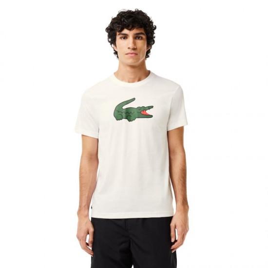 Lacoste Ultra Dry Maglietta Bianca