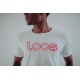 Crazy T-Shirt Marco Lenders Bianco Rosso