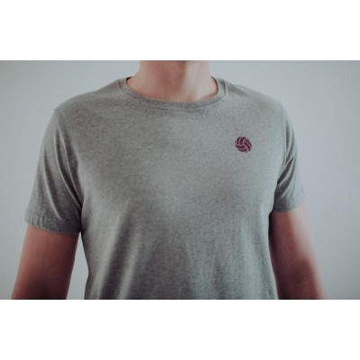 Loco Originale T-Shirt Grigio Borgogna