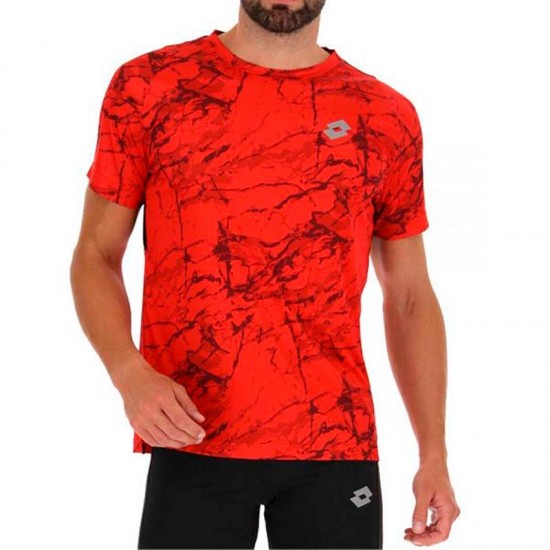 Lotto Run Fit Red Flame T-Shirt