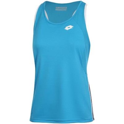 T-shirt Lotto Squadra II Blue Bay Donna