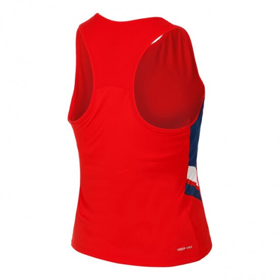 T-shirt Lotto Squadra III Rosso Intenso Donna