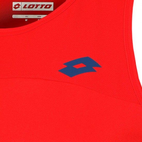 T-shirt Lotto Squadra III Rosso Intenso Donna