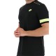 Camiseta Lotto Superrapida V Fluor Amarelo Preto