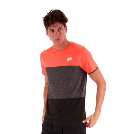 Coral Jersey Lotto Tech Seamless nero