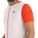 T-shirt Lotto Top IV Bright White Red Poppy