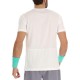 T-shirt Lotto Top IV Bianco Brillante Verde Turchese Verde Grigio