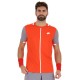 Camiseta Lotto Top IV Vermelho Poppy Cinza Prata