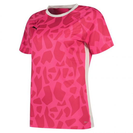 Puma TeamLiga Graphic Camiseta Feminina de Manga Curta