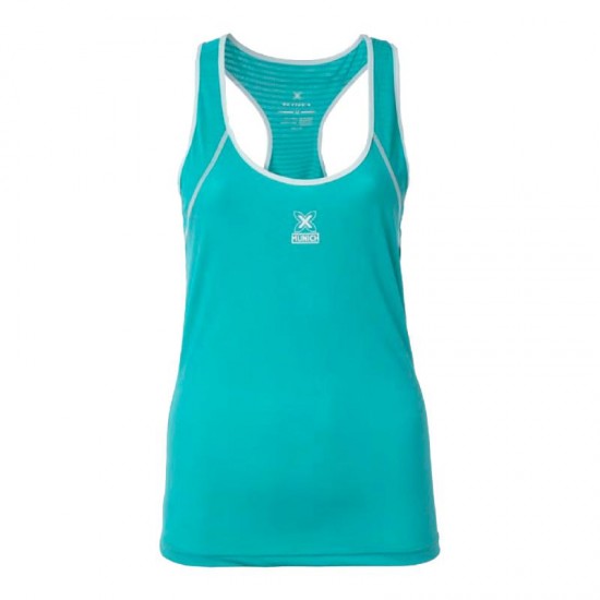 Camiseta feminina atomik azul de Munique