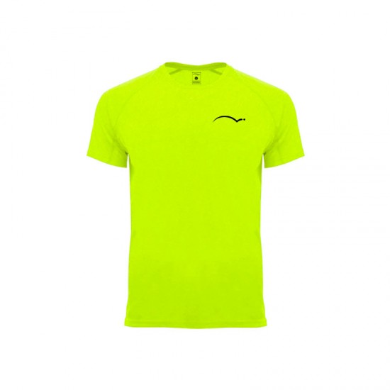 Torneo di padelpoint Camiseta Amarillo Fluor