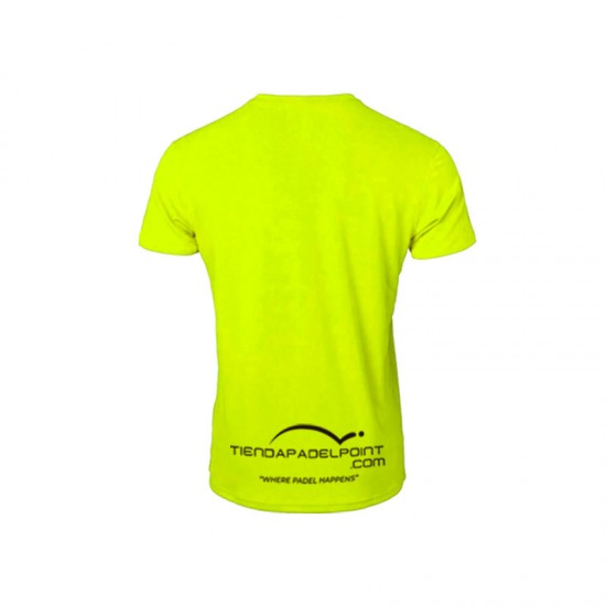 Torneo di padelpoint Camiseta Amarillo Fluor