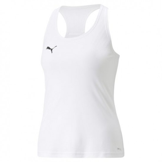 Puma TeamLiga Tank T-shirt bianca da donna