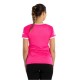 Camiseta Feminina Softee Tipex Fuchsia Fluor Branca