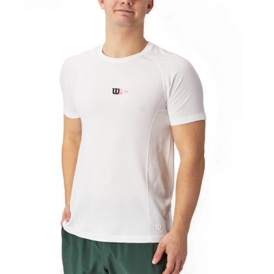 Wilson Bela Senza Cucitura Equipaggio Bianco T-Shirt