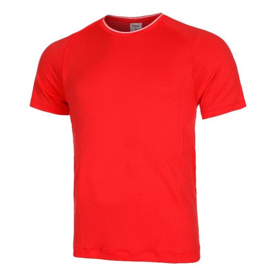 Camiseta Wilson Equipe Seamless Crew Rojo