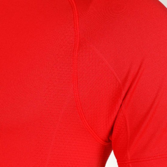 Camiseta Wilson Equipe Seamless Crew Rojo