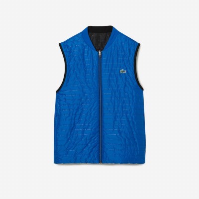 Imbottitura Reversibile Lacoste Sport Nero Blu