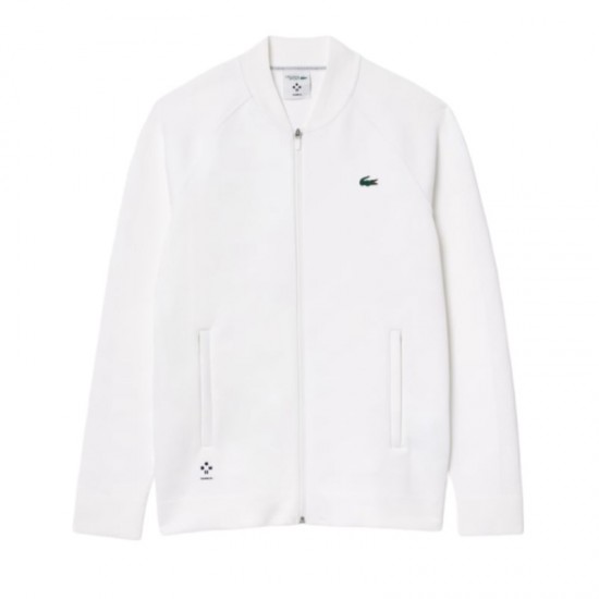 Giacca Lacoste Daniil Medvedev Bianco