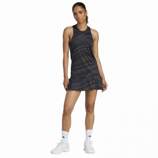 Adidas Club Graphic Carbon Skirt