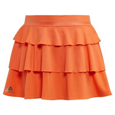 Adidas Frill Orange Junior Skirt