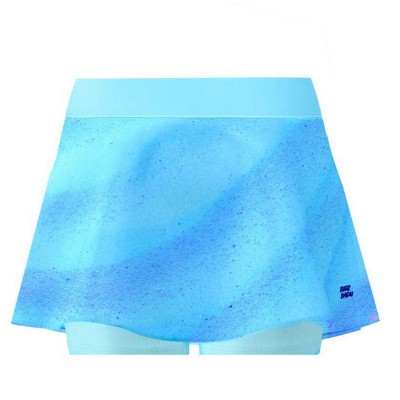 Falda Bidi Badu Beach Spirit Stampato Ondulato Aqua