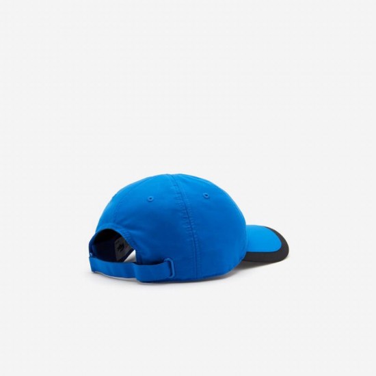 Lacoste Cap Azzurro Nero Elettrico