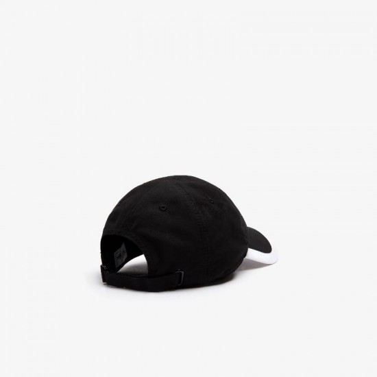 Lacoste Light Preto Branco Cap