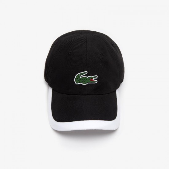 Lacoste Light Preto Branco Cap