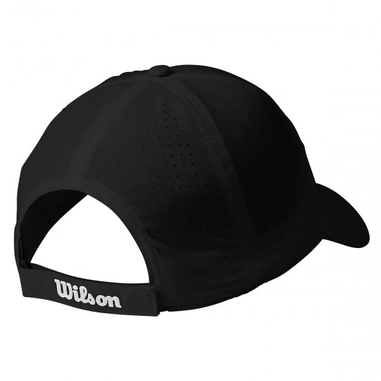 Cappellino Wilson Ultralight Nero Bianco