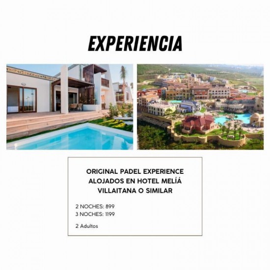 Original Padel Experience Gennaio-Marzo