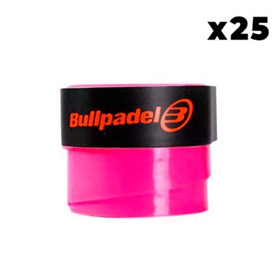 Overgrip Bullpadel Plain Pink 25 Unita