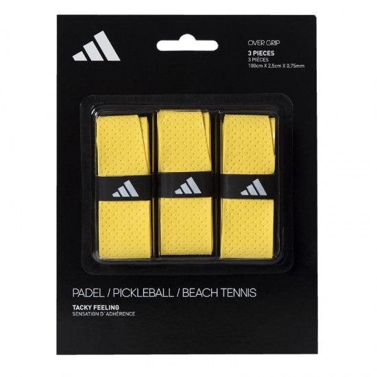 Overgrips Adidas Tacky Feeling Giallo 3 Unita