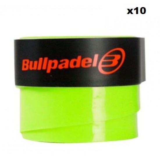 Overgrips Bullpadel Giallo Zolfo Liscio 10 Unita