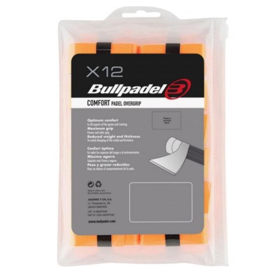 Overgrips Bullpadel Orange Fluor 12 Unita